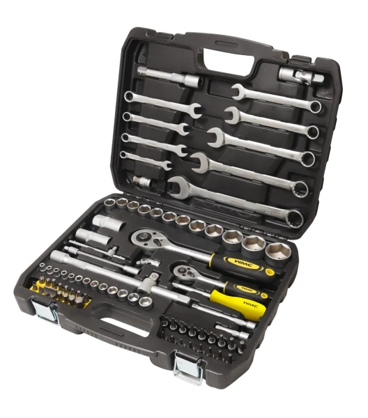 Набор инструментов 82пр. 1/4'', 1/2''(6гр)(4-32мм)