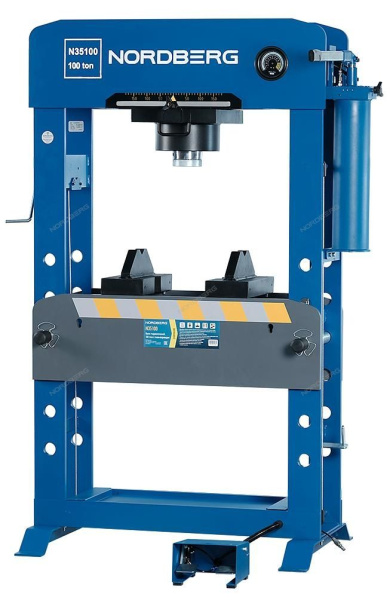 Пресс гидравлический с пневмоприводом NORDBERG PRO N35100 (100 т)