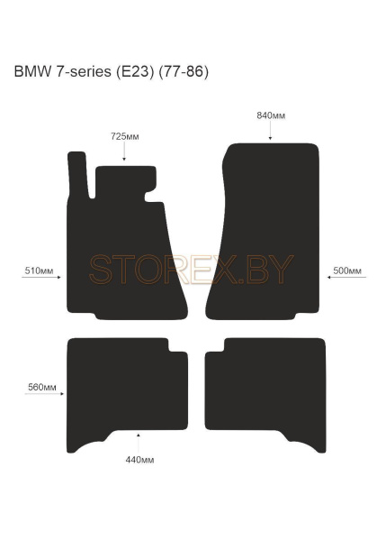 BMW 7-series (E23) (77-86) copy