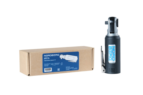 Пневмотрещотка укороченная 1/4" NORDBERG NP0134