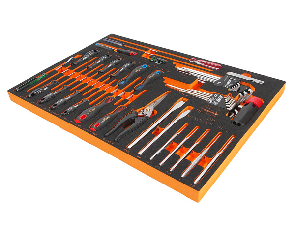 Набор инструментов слесарно-монтажный JTC MB3045 (MERCEDES, 45 предметов в ложементе)