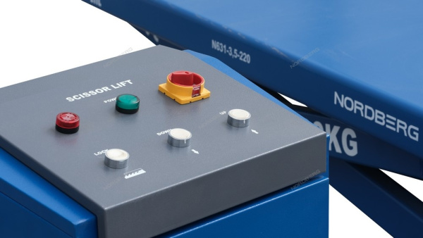 Подъемник ножничный NORDBERG N631-3,5_220