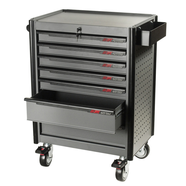 Тележка инструментальная JTC 5021 с набором инструментов JTC 344 (7 секций, 344 предмета)