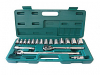 Набор головок торцевых дюймовых S05H4219S, 1/2"DR, SAE 3/8"--1-1/4", 19 предметов