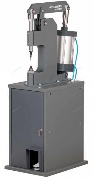 Пневматический станок для заклепки тормозных колодок с тумбой NR8TM (цилиндр 160)