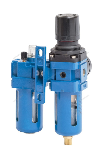 Воздушный фильтр с редуктором и лубрикатором 1/4" NORDBERG NP8412