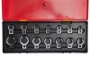 Набор насадок разрезных JTC-K6145 (3/8, 14 предметов в кейсе)
