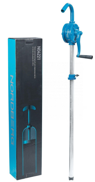 Насос ручной роторный для раздачи масла из бочек объемом 60-220 л NORDBERG NO4221