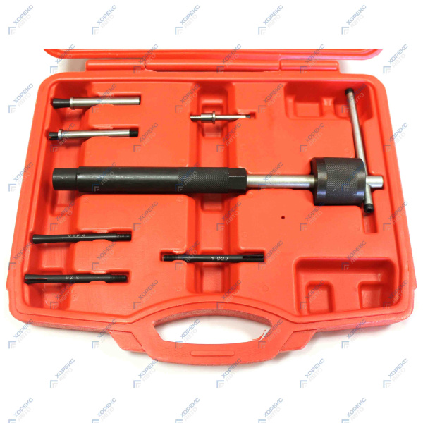 Съемники для демонтажа заломанных свечей накаливания (7 предметов) Хорекс Авто HZ 25.1.117S