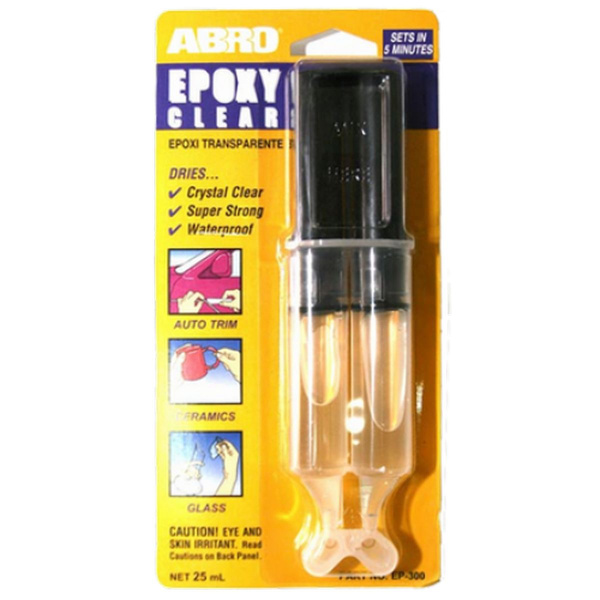 Клей эпоксидный 5-ти минутный универ. ШПРИЦ 25мл