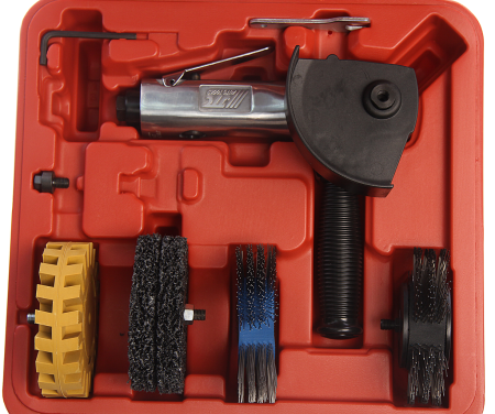 Машинка пневматическая шлифовальная угловая 3600об/мин., 90PSI с комплектом дисков JTC