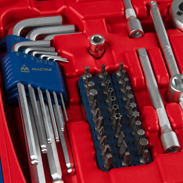Набор инструментов универсальный МАСТАК 01-137C (137 предметов)