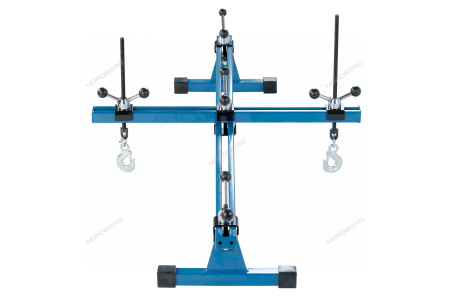 Стенд для вывешивания двигателей NORDBERG N30052, 500 кг, с поперечной штангой, L=180 см