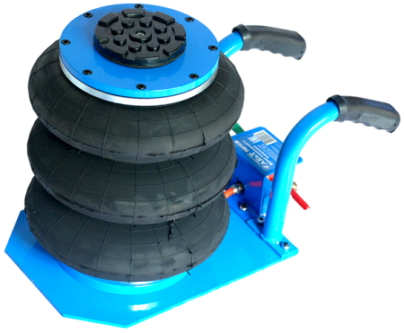 Пневматический домкрат 3-секционный AE&T T08103B (3т)