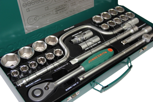 Набор головок торцевых S04H4726S, 1/2"DR, 12-34 мм, 26 предметов