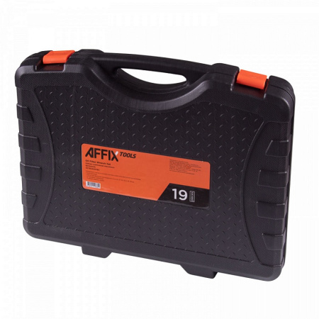 Набор съемников масляных фильтров AFFIX AF10340019C, 19 предметов, кейс