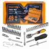 Набор инструментов 46пр. 1/4''(6гр.)