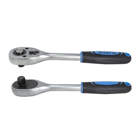 Набор головок с трещоткой и удлинителем в пласт. держателе 12пр. 1/2''(10-22мм, 6-гран.)