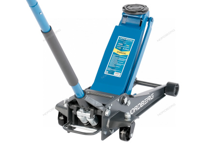 Домкрат супернизкий подкатной 3 тонны H=75-510 мм NORDBERG N32034