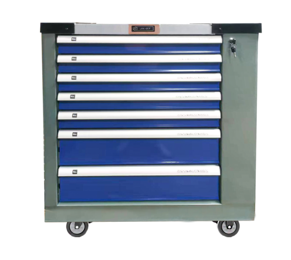 ТЕМП JX-07 Тележка инструментальная, 7 ящиков