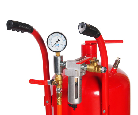 Аппарат пескоструйный JTC 5324 (38 л, шланг 1/2", 250PSI)