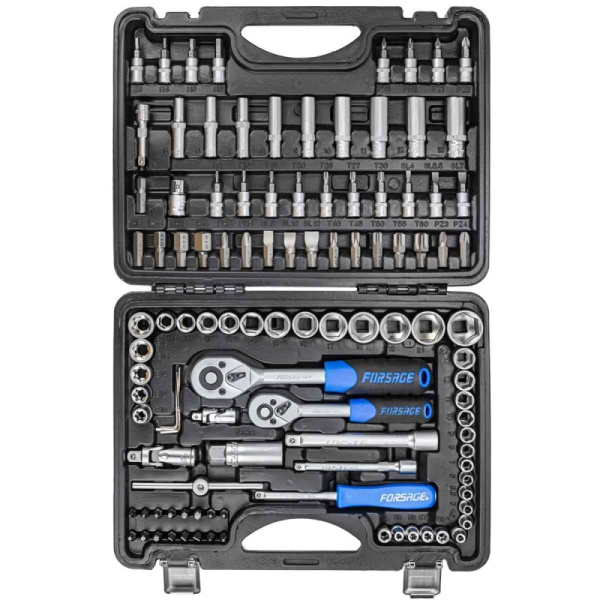 Набор инструментов 108 пр. 1/4''3/8''(6гр.)(4-22мм) - F-41082-5DS-м