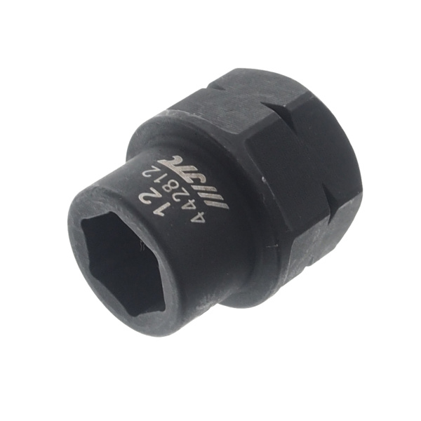 Головка торцевая ударная мини JTC 442812 (1/2", 12 мм, L=28 мм)