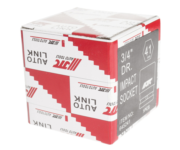 Головка торцевая ударная JTC 645241 (3/4", 41 мм, L=62 мм)