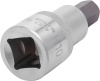 S09H410 Насадка торцевая 1/2"DR с вставкой-битой шестигранной, H10, 55 мм