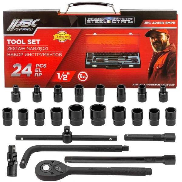 Набор инструментов 24пр. 1/2''6pt
