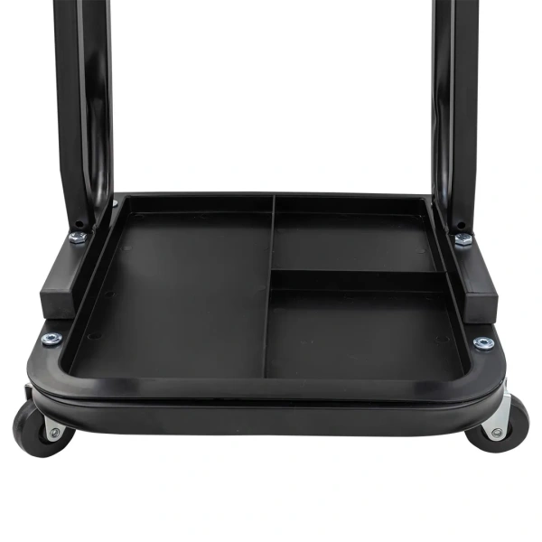 Стул автослесаря с инструментальной полкой на колесах (220х375мм)