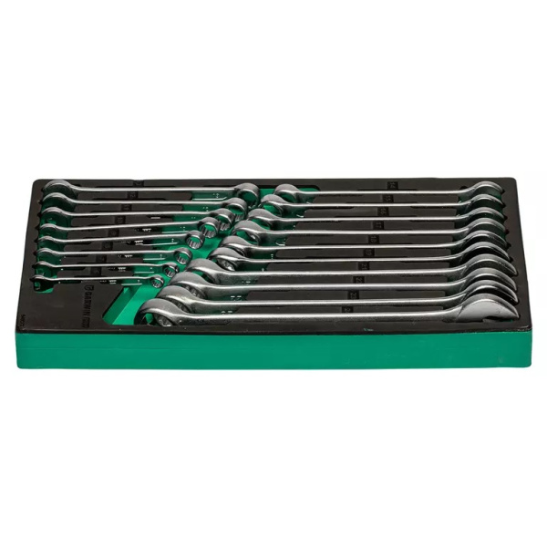 Набор ключей комбинированных GARWIN PRO 646073 (18 пр. 6-24 мм в ложементе EVA)