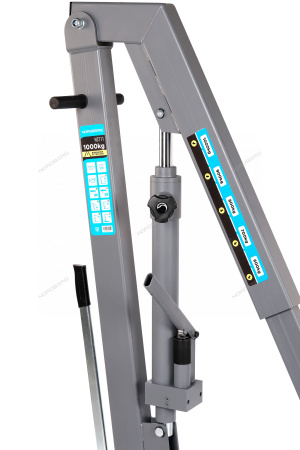 Кран гидравлический 1 тонна, складной N3711