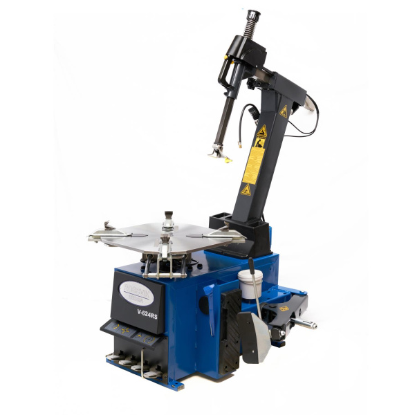 Станок шиномонтажный автомат ROSSVIK V-624RS 380 (до 24", 380 В, цвет синий, RAL5005)