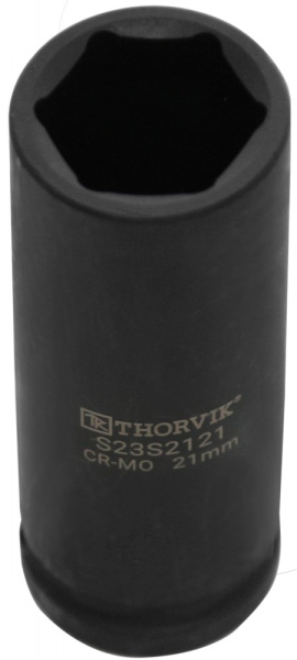 Головка торцевая ударная глубокая Thorvik S23S2121 (1/2"DR, 21 мм)