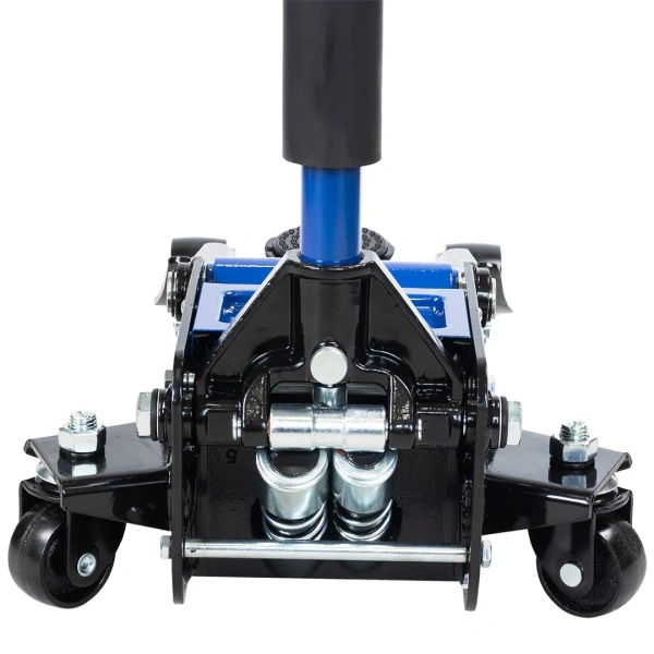 Домкрат подкатной гидравлический двухпоршневой 3т( h min 75мм, h max 508мм