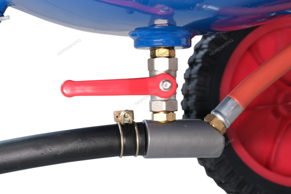 Установка пескоструйная бак для песка 74 л NORDBERG NSP20