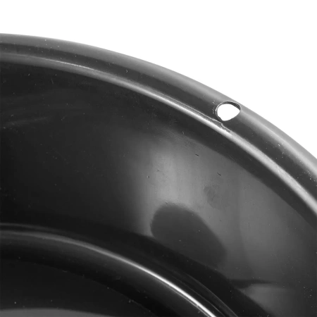 Емкость пластиковая круглая для слива отработанного масла и технических жидкостей 6л