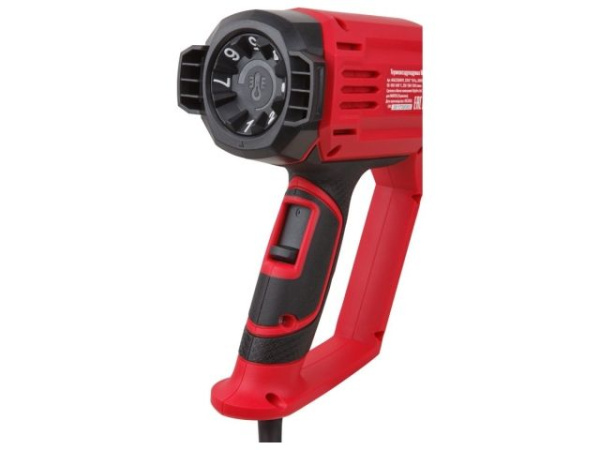 Термовоздуходувка WORTEX HG 6222 в кор. + набор сопл 2000 Вт, 3 скор., 90-600 °С