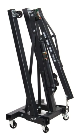 Кран гидравлический, 1т складной, (высота подъема 2200мм, длина стрелы: 870-1140мм)