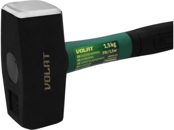 Кувалда 1,5кг с фибергл. рукояткой ВОЛАТ