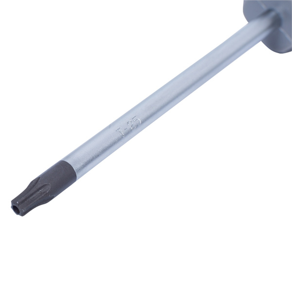 Отвертка TORX Т25, L = 100 мм, с отверстием KING TONY 14272504