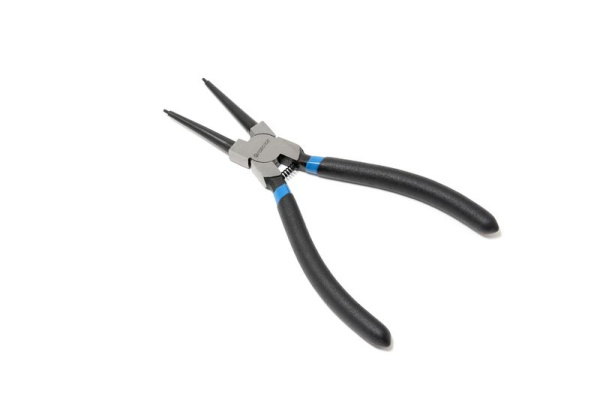 Съемник стопорных колец прямой на сжим (L-230мм), в блистере