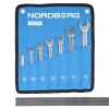 Набор ключей комбинированных NORDBERG 10207P (7 шт), планшет тетрон
