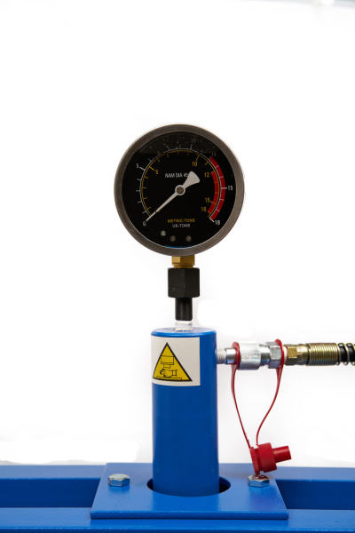 Пресс гидравлический напольный RAL 5005 Rossvik HJ0803 (SD0803)_5005 (12 т)