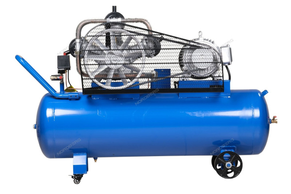 NORDBERG Компрессор NCE200/810 3-х поршн., ременной, чугунная головка, 380В, ресивер 180 л, 800 л/мин