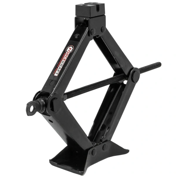 Домкрат механический ''ромб''2т с резиновой накладкой(H min 115мм, H max 405мм, длина в слож. виде 400мм) в водоотталк.чехле с трещот.рукояткой 335мм