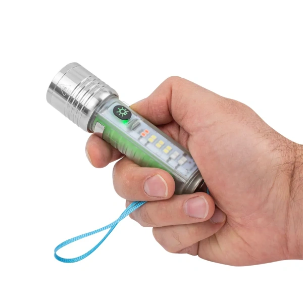 Фонарь аккумуляторный 1500мАч, 400лм