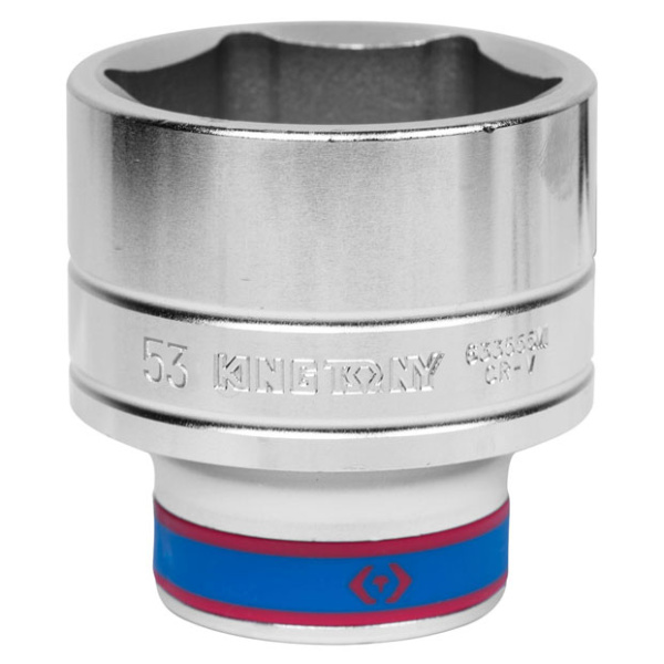 Головка торцевая стандартная шестигранная 3/4", 53 мм KING TONY 633553M