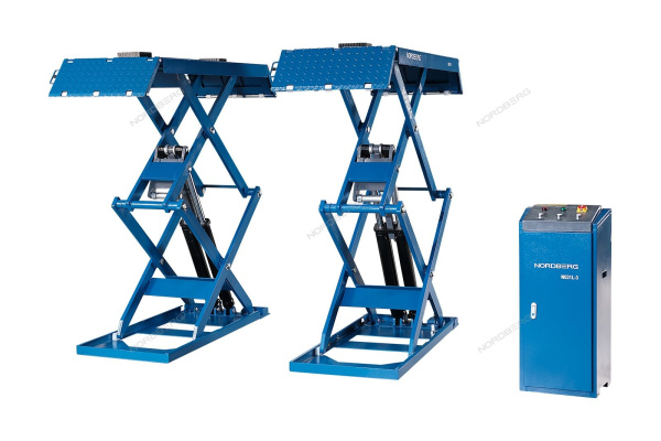 Подъемник ножничный низкопрофильный 3т 220В NORDBERG N631L-3_220